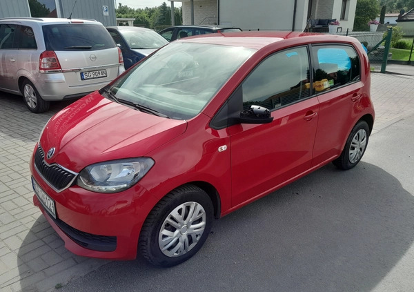 Skoda Citigo cena 11900 przebieg: 269000, rok produkcji 2019 z Bodzentyn małe 67